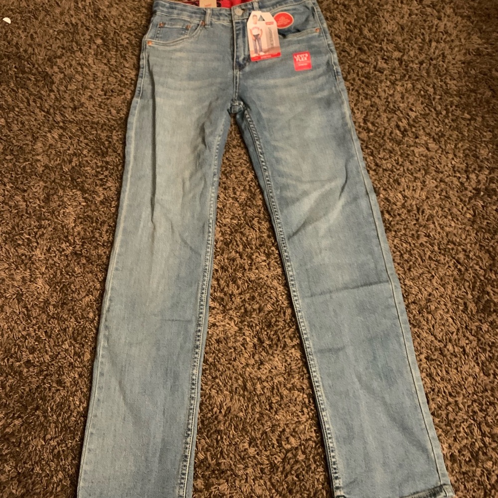 514™ STRAIGHT FIT LEVI’S® FLEX JEANS boys 16… 28w30w